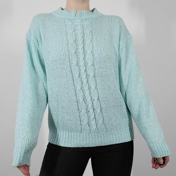 Vintage 80s Cottagecore Sweater - Picture 10 of 11